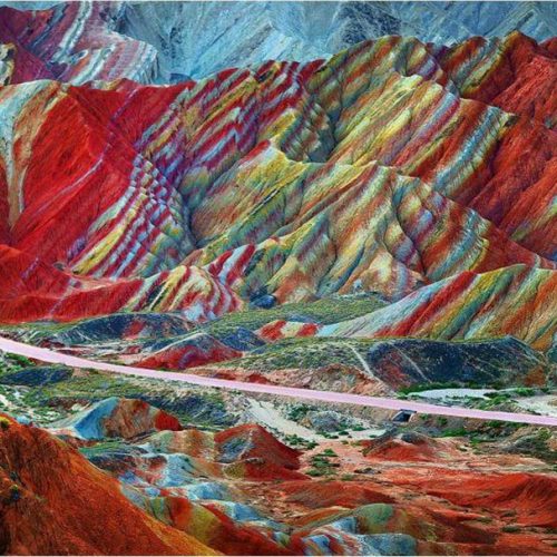 Zhangye Rainbow Mountains Private Tour