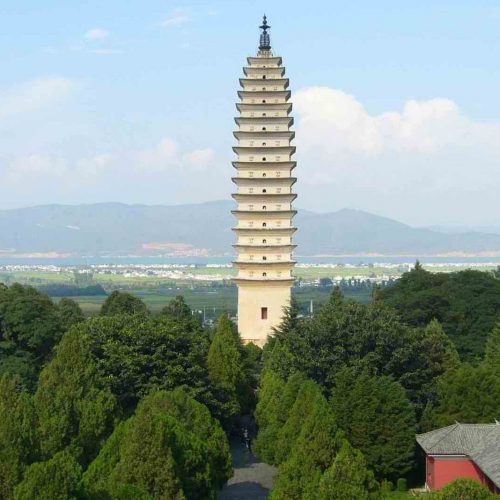 Three Pagodas Of Dali